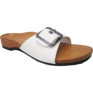 Slide-white-orthopedic-sandal