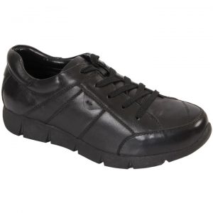 Spring-Black-orthopedic-shoe